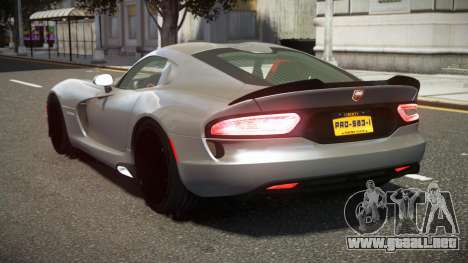 Dodge Viper SRT XS V1.3 para GTA 4