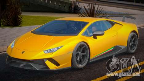 Lamborghini Huracan Performante Rocket para GTA San Andreas