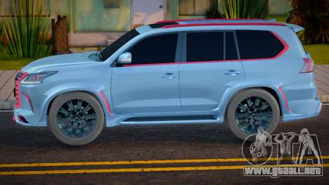 Lexus LX570 Cherke para GTA San Andreas