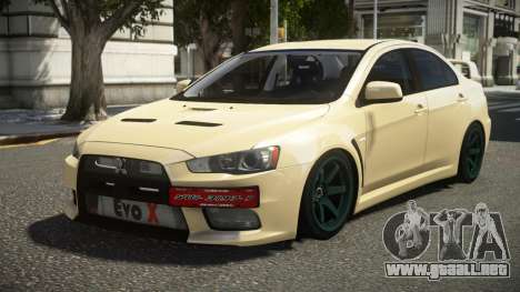 Mitsubishi Lancer Evolution X SW-P para GTA 4