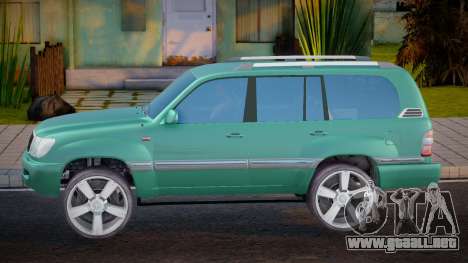 Toyota Land Cruiser 100 stock para GTA San Andreas