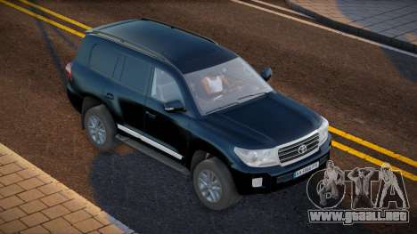 Toyota Land Cruiser 200 Ukr Plate para GTA San Andreas