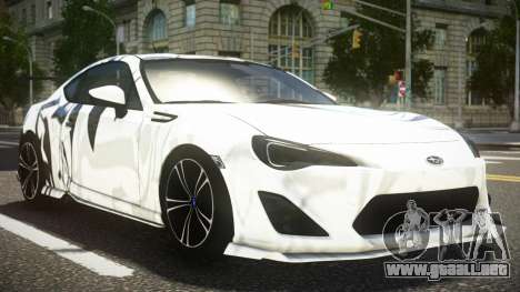 Subaru BRZ GT Limited S14 para GTA 4