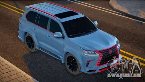 Lexus LX570 Cherke para GTA San Andreas