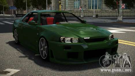 Nissan Skyline R34 XS V1.1 para GTA 4