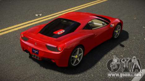 Ferrari 458 Italia GT-X para GTA 4