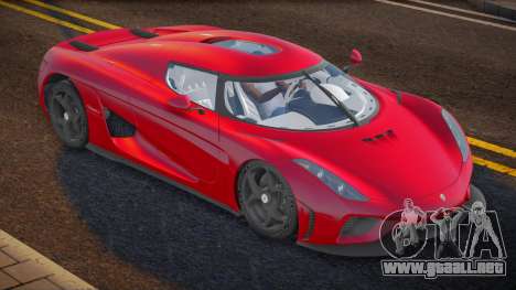 Koenigsegg Regera Rocket para GTA San Andreas