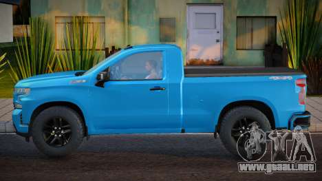 Chevrolet Silverado RST Single Cab 2021 para GTA San Andreas