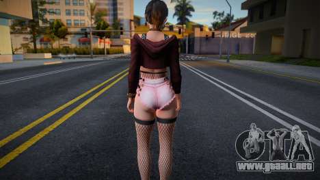 DOAXVV Nanami - Gal Outfit (Rollable Hoodie) LV para GTA San Andreas