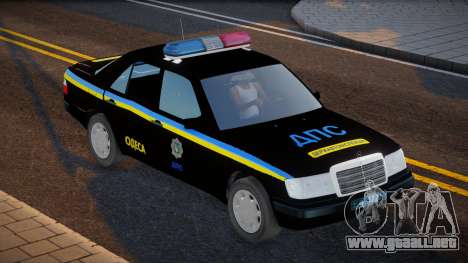 Policía Mercedes - Benz 300 E DPS de Ucrania para GTA San Andreas