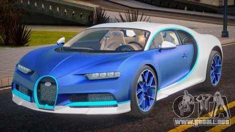 Bugatti Chiron Cherkes para GTA San Andreas