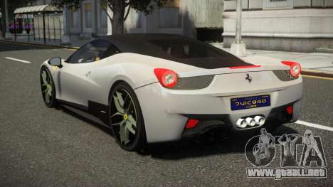 Ferrari 458 SC V1.2 para GTA 4