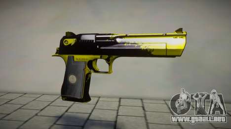 Deagle (Yellow-Black) Etexuro Mods para GTA San Andreas