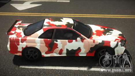 Nissan Skyline R34 XR-Z S14 para GTA 4