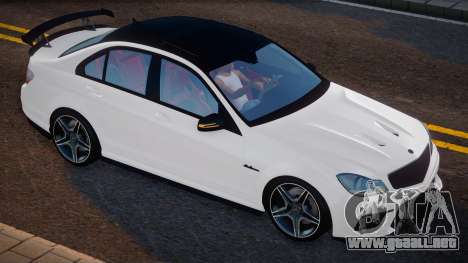 Mercedes-Benz C63 AMG Pablo Oper para GTA San Andreas