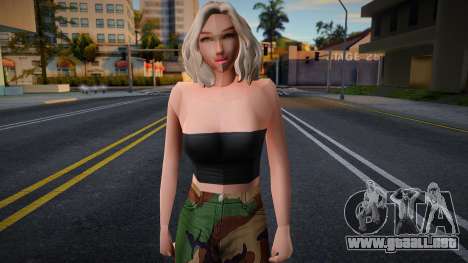 New Girl Blonde para GTA San Andreas