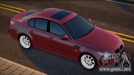 BMW M5 E60 Chicago para GTA San Andreas