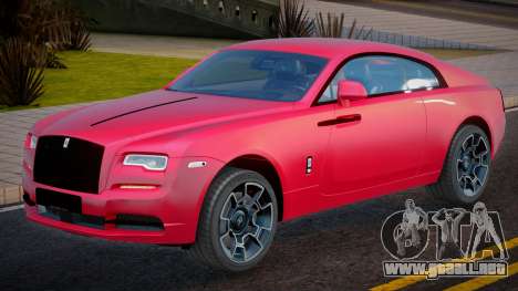 Rolls-Royce Wraith Oper Style para GTA San Andreas