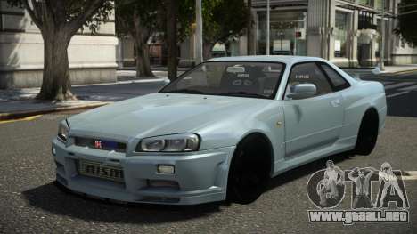 Nissan Skyline R34 GT-R X-Tuned para GTA 4