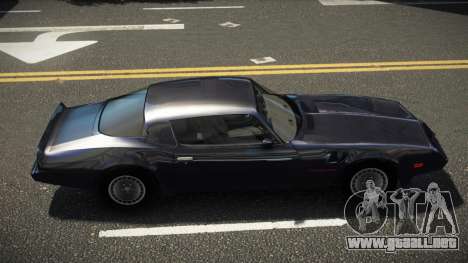 Pontiac Trans Am Turbo V1.2 para GTA 4