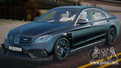 Mercedes-Benz S63 AMG W222 Oper para GTA San Andreas