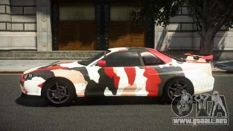 Nissan Skyline R34 XR-Z S14 para GTA 4