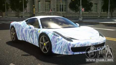 Ferrari 458 Italia GT-X S8 para GTA 4