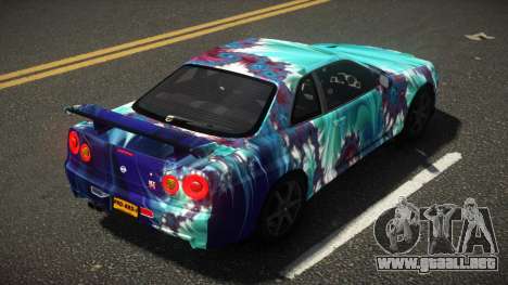 Nissan Skyline R34 XR-Z S13 para GTA 4