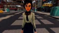Elizabeth from Bioshock Infinite para GTA 4