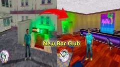 Nuevo Bar Club Mapa Mod para GTA Vice City