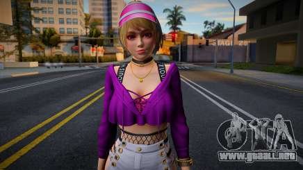 DOAXVV Yukino - Gal Outfit (Rollable Hoodie) LV para GTA San Andreas