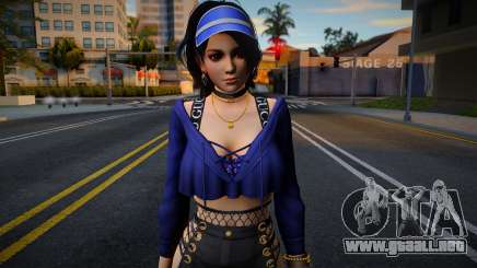 DOAXVV Momiji - Gal Outfit (Rollable Hoodie) Guc para GTA San Andreas