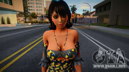 Josie Rizal in a sexy Simpsons swimsuit para GTA San Andreas