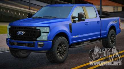 Ford Super Duty Tremor 2020 Blue para GTA San Andreas
