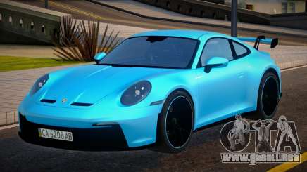 Porsche 911 GT3 2022 Blue Variant para GTA San Andreas