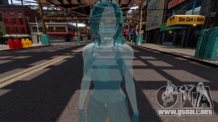 Hologram Girl para GTA 4