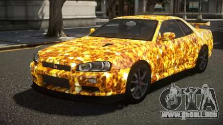 Nissan Skyline R34 XR-Z S12 para GTA 4