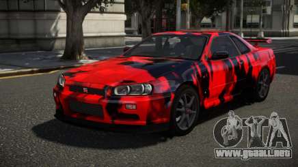 Nissan Skyline R34 XR-Z S8 para GTA 4