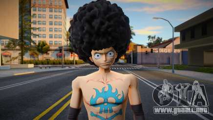 Luffy (Afro) para GTA San Andreas