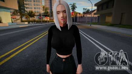 Chica con traje casual 2 para GTA San Andreas