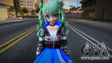 PDFT Hatsune Miku Vivid BAD SQUAD para GTA San Andreas