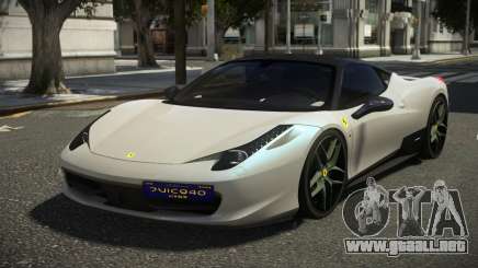 Ferrari 458 SC V1.2 para GTA 4