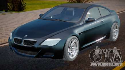 BMW M6 E63 Fuzya para GTA San Andreas