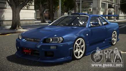 Nissan Skyline R34 SC V1.2 para GTA 4