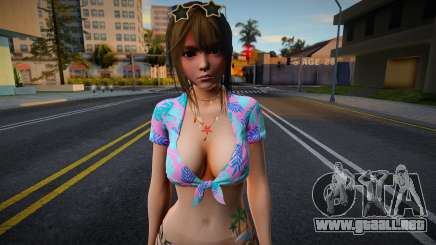 Misaki in a sexy outfit para GTA San Andreas