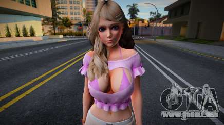 Amy in a sexy outfit para GTA San Andreas