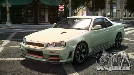 Nissan Skyline R34 GT-R S-Tuning para GTA 4