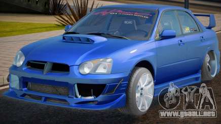 Subaru Impreza WRX STI BLUE para GTA San Andreas