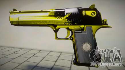 Deagle (Yellow-Black) Etexuro Mods para GTA San Andreas