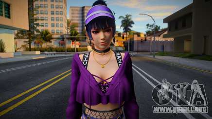 DOAXVV Nyotengu - Gal Outfit (Rollable Hoodie) C para GTA San Andreas